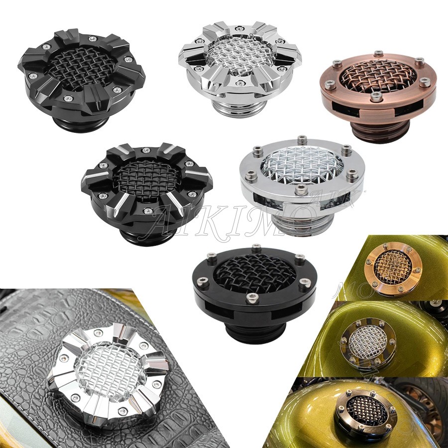 Tank Divider Mesh - Styl siatki motocyklowej niskoprofilowy wentylowany korek