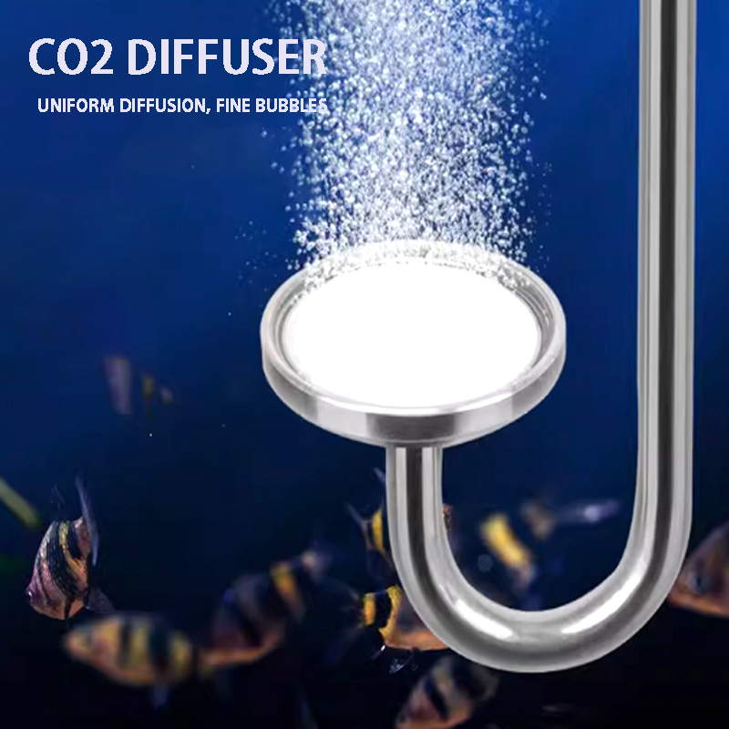 Co2 Diffuser Planted - Nebulizator CO2 do akwarium Stop aluminium