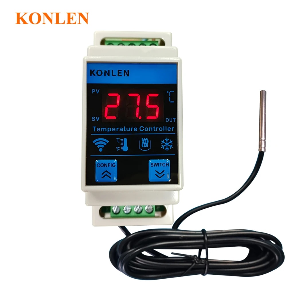 Aquarium Thermometer - Tuya WIFI czujnik temperatury termometr kontroler