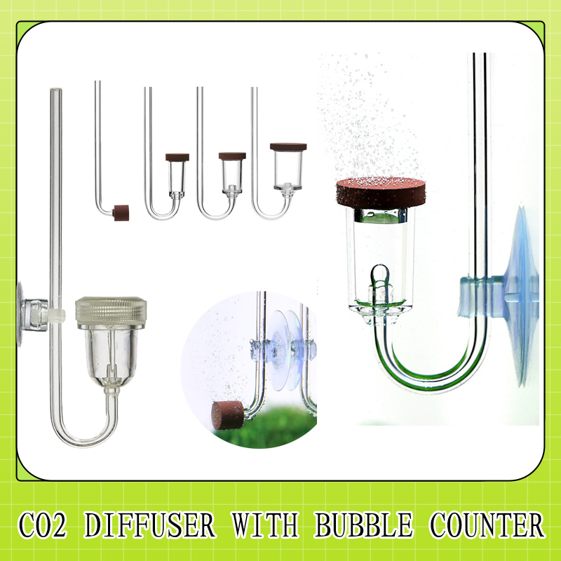 Co2 Diffuser Planted - MINI dyfuzor CO2 z licznikiem bąbelków