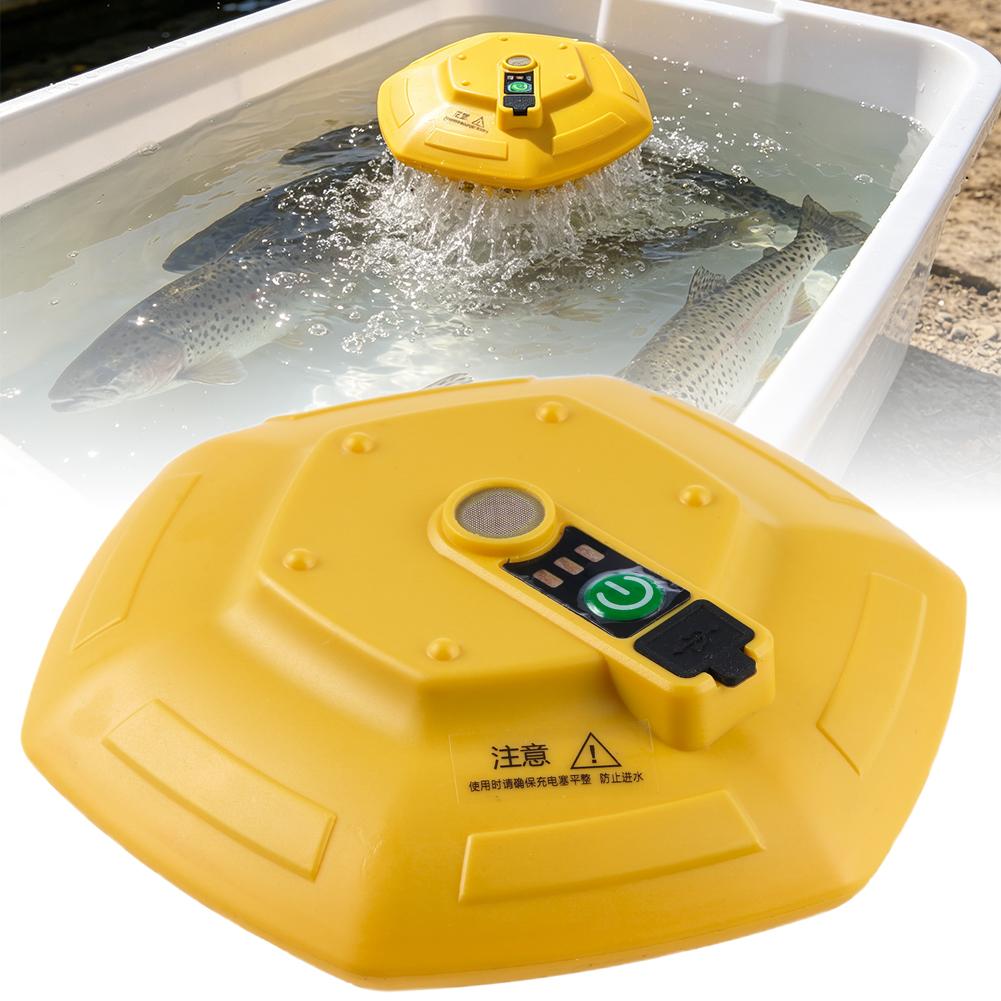 Aquarium Fish To Buy - Przenośna Pływająca Pompa Tlenu do Akwarium,