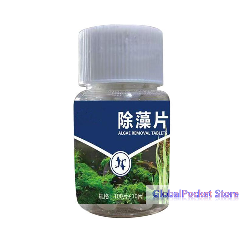 Aquarium Fish Green - [TG823] 1/2/3 Butelki Tabletek do Czyszczenia