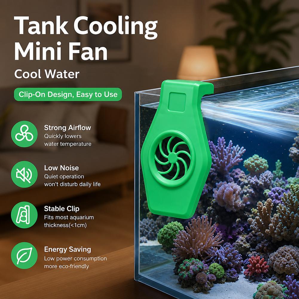Mini wentylator do akwarium z  – Aquarium Fish Cold Water recenzja i cena