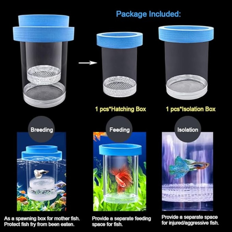 Pływające pudełko izolacyjne d – Aquarium Fish Betta recenzja i cena