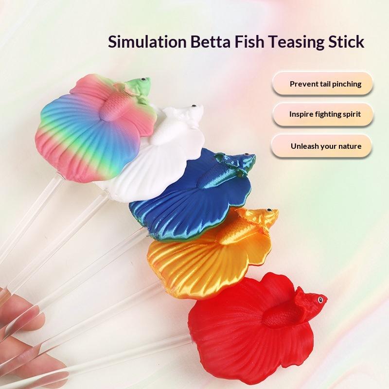 【CC】Kolorowa wędka do treningu – Aquarium Fish Betta recenzja i cena
