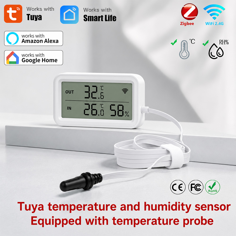 Zewnętrzny czujnik temperatury – Aquarium Thermometer recenzja i cena