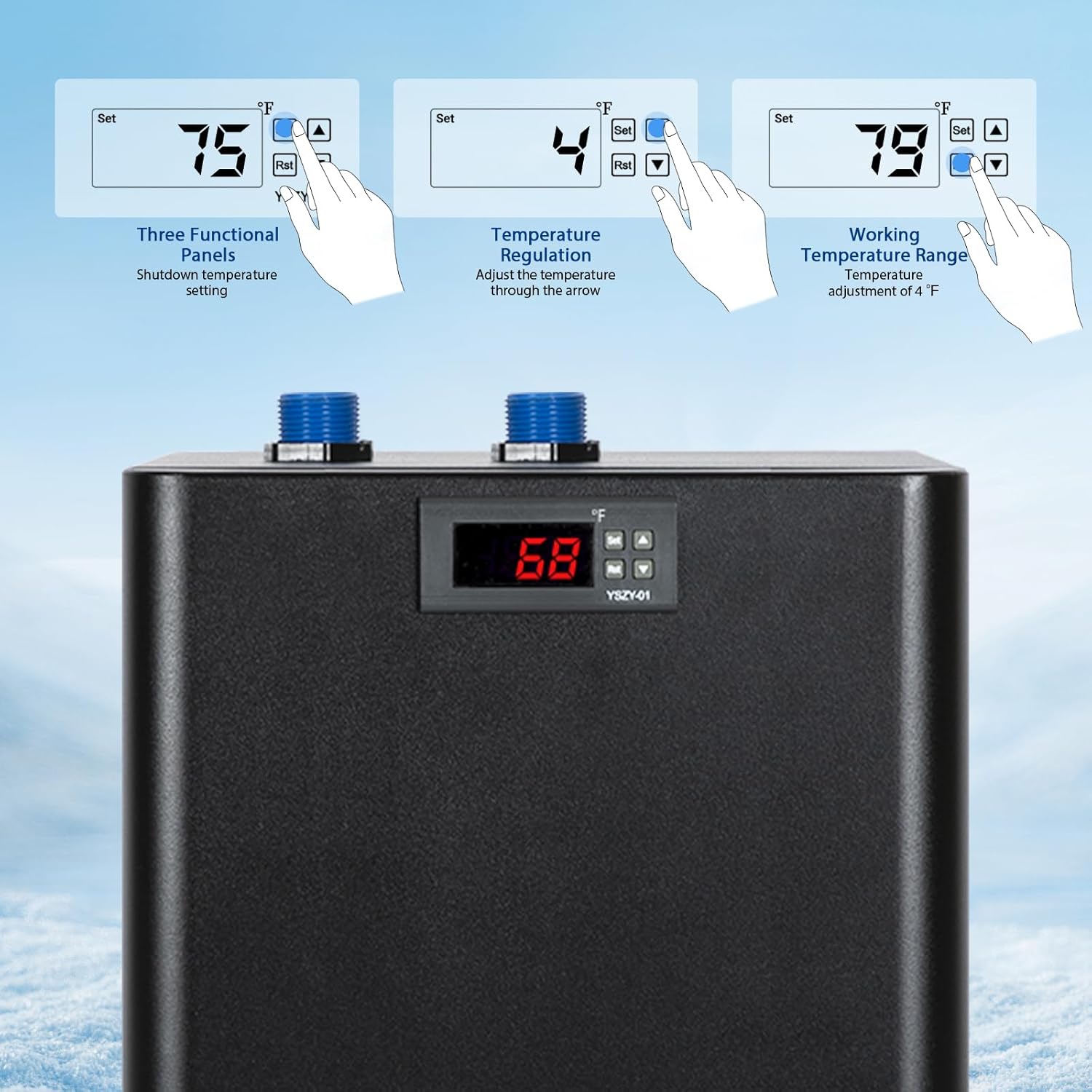 Chiller do akwarium 79 gal 1/3 – Aquarium Fish Cold Water recenzja i cena