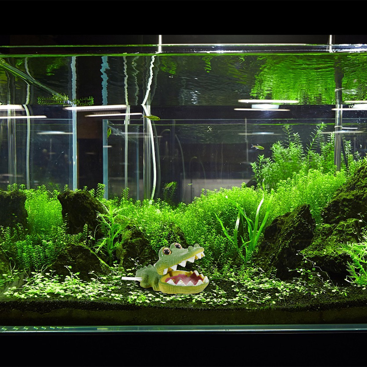 Realistyczna ozdoba akwariowa  – Aquarium Fish Alligator recenzja i cena
