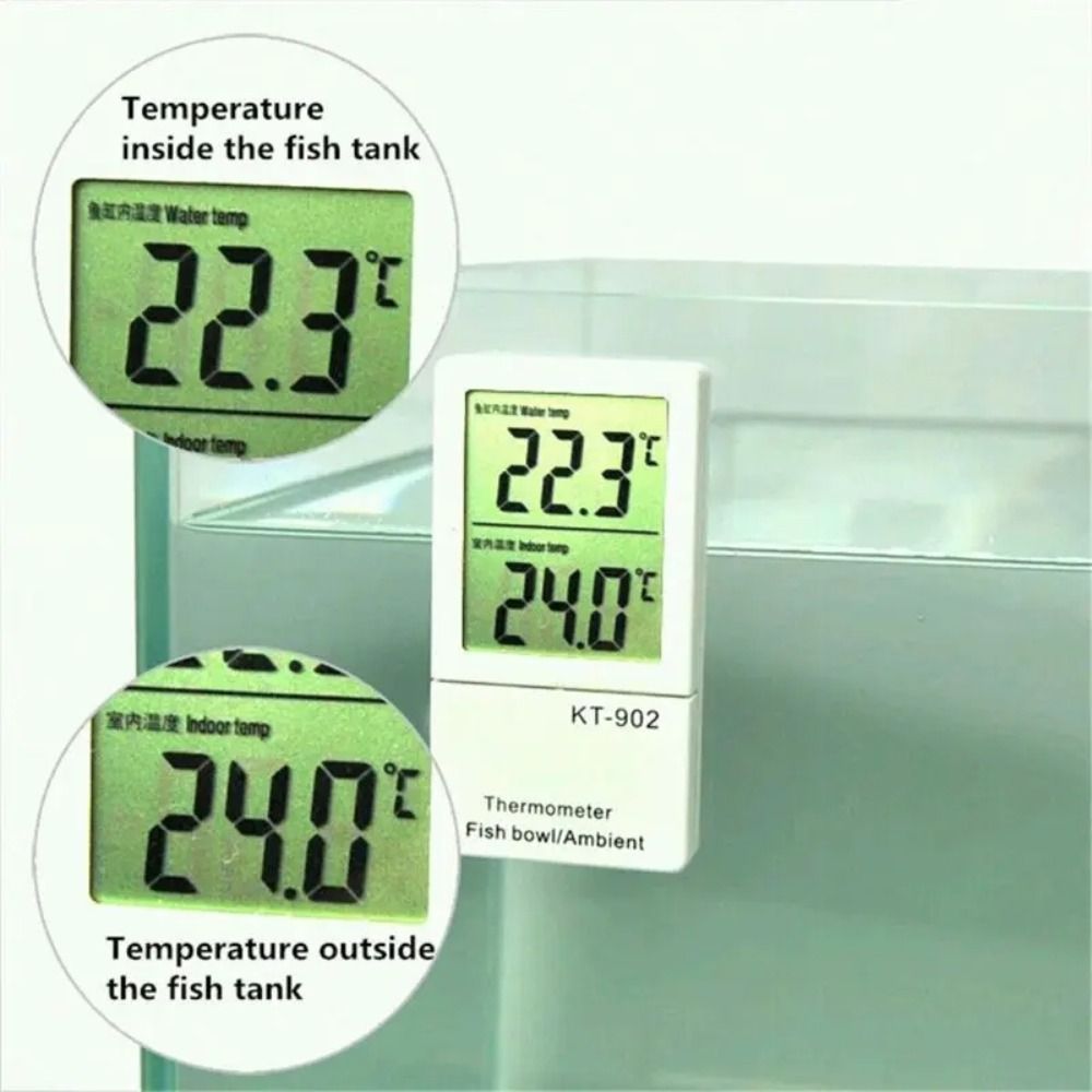 Termometr akwariowy LCD z cyfr – Aquarium Thermometer recenzja i cena
