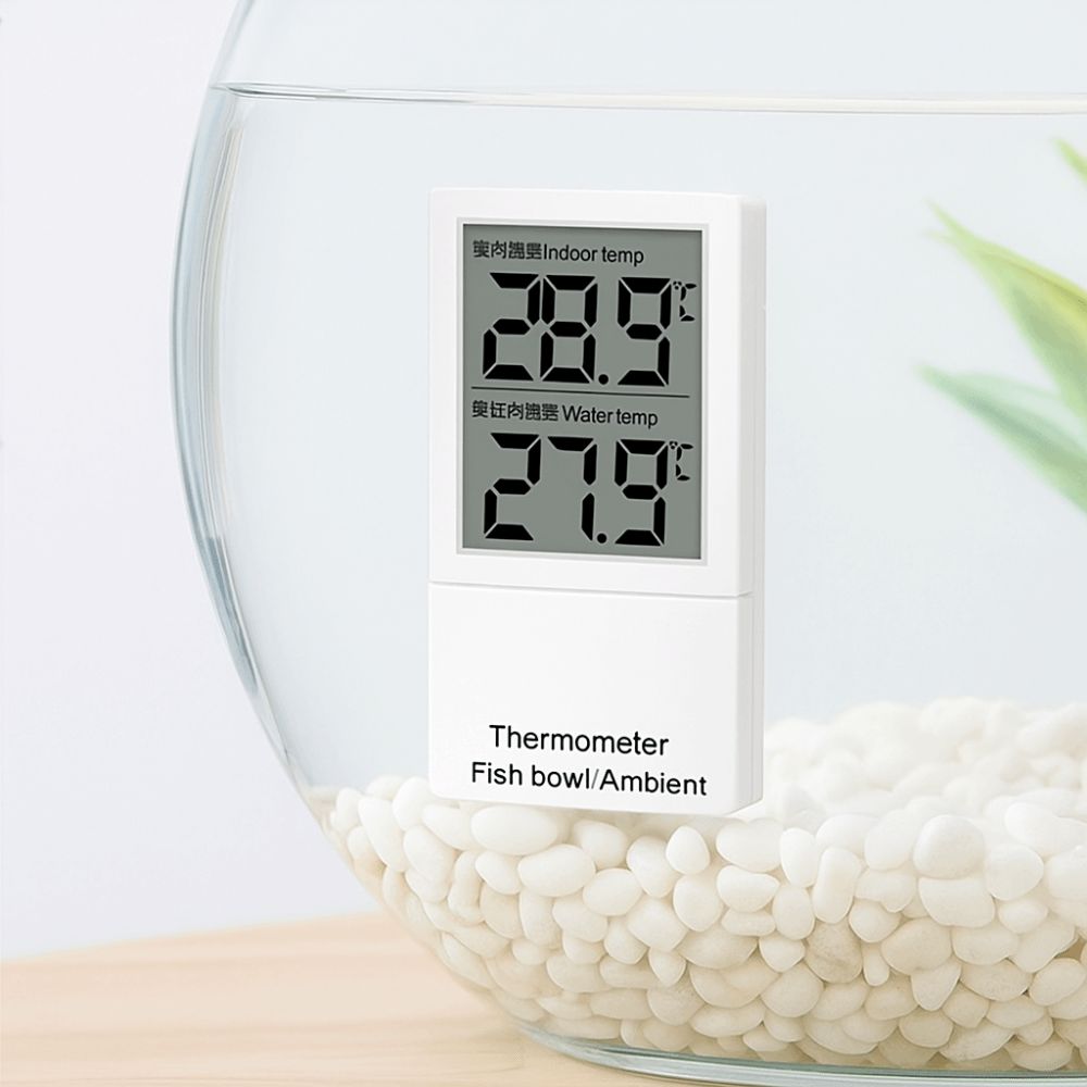 Termometr akwariowy LCD, cyfro – Aquarium Thermometer recenzja i cena