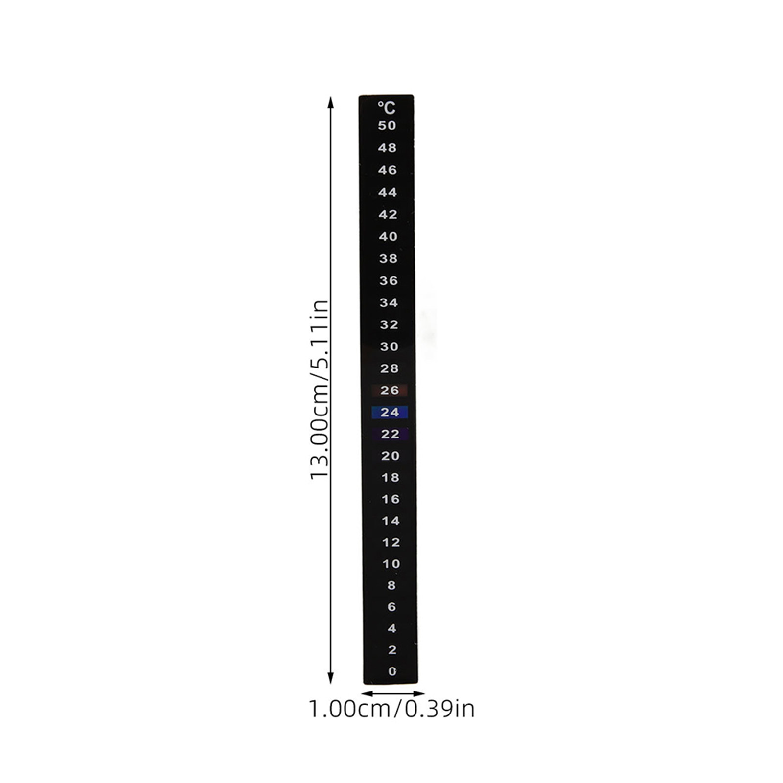 3 szt. Poziome naklejki termom – Aquarium Thermometer recenzja i cena