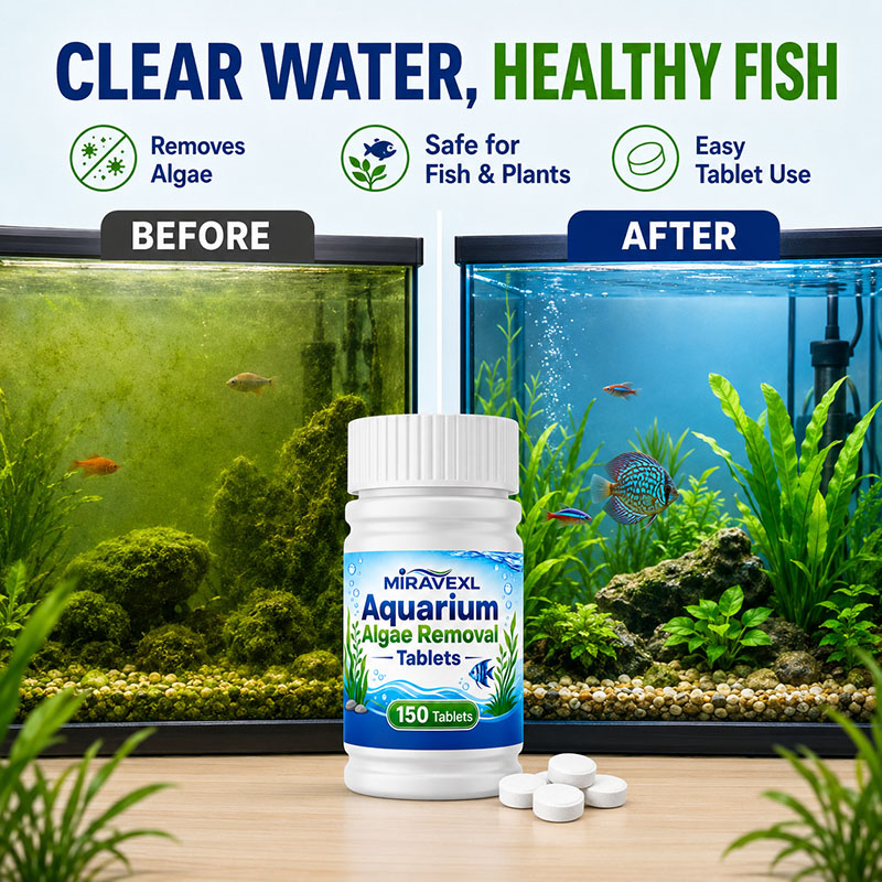 MIRAVEXL 150 Tabletki do usuwa – Aquarium Fish Green recenzja i cena