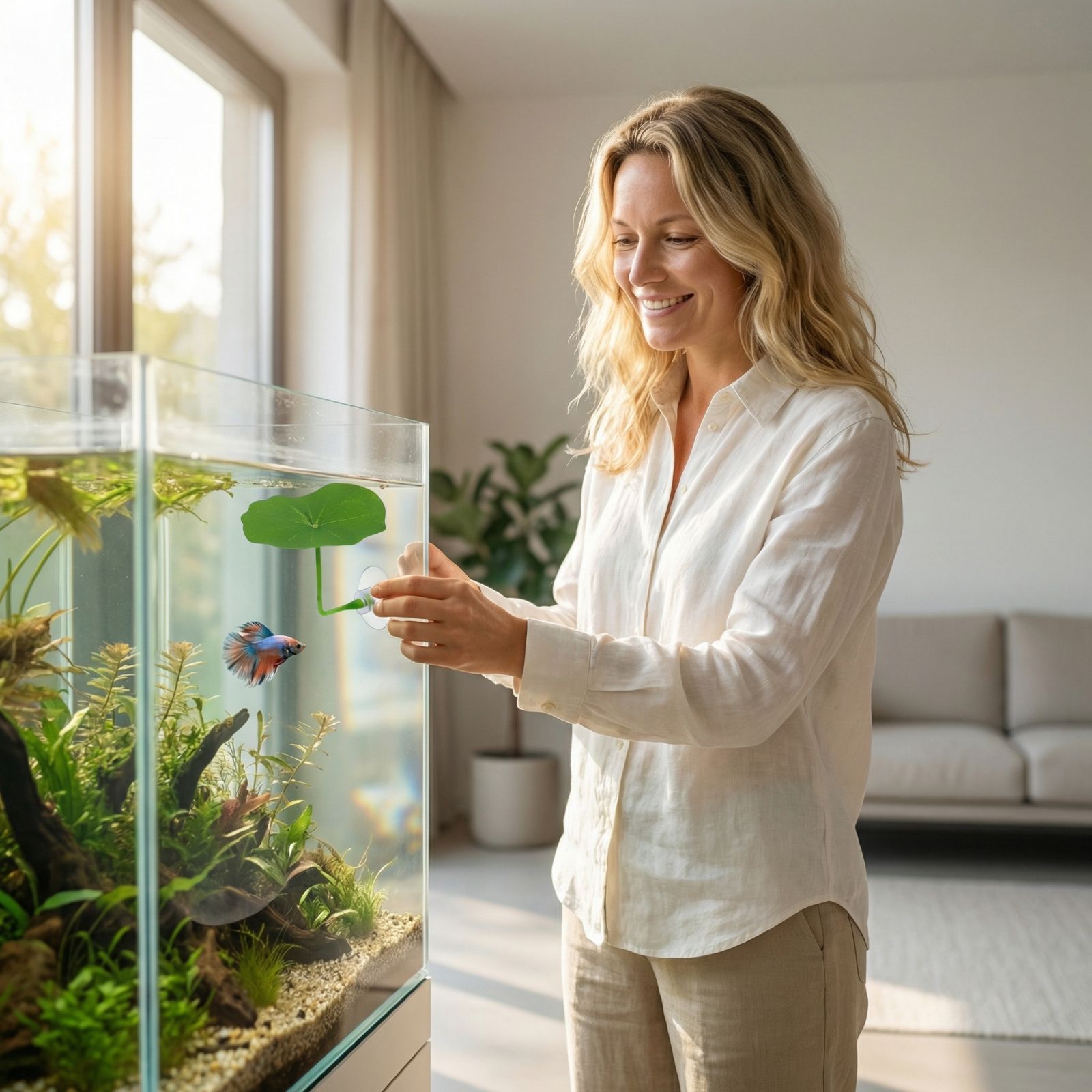 Dekoracja do akwarium Sztuczny – Aquarium Fish Betta recenzja i cena