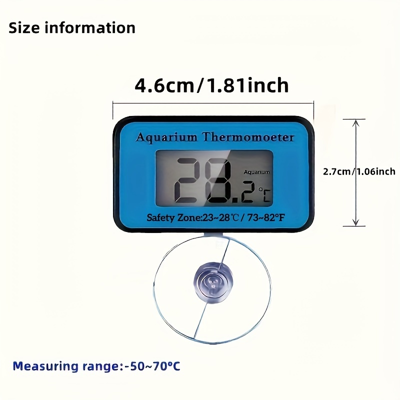 Cyfrowy termometr LCD do akwar – Aquarium Thermometer recenzja i cena